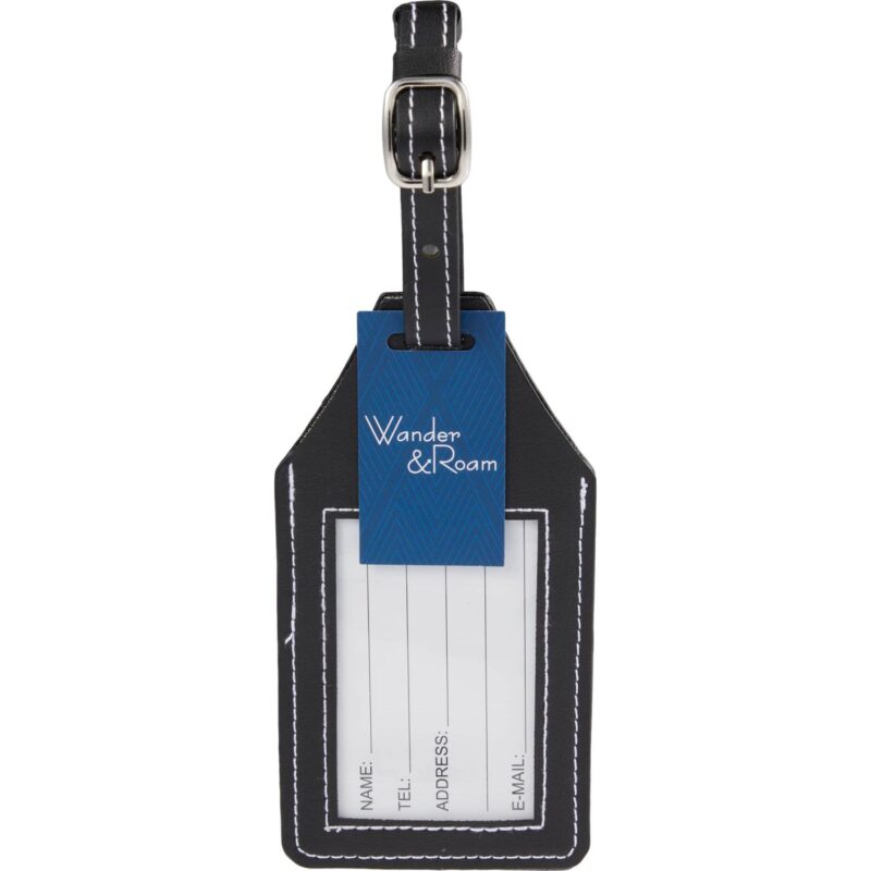 Wander & Roam Luggage Tag w/ Air Tag Holder - 5