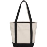 Recycled 12oz Zip Top Canvas Tote - 6