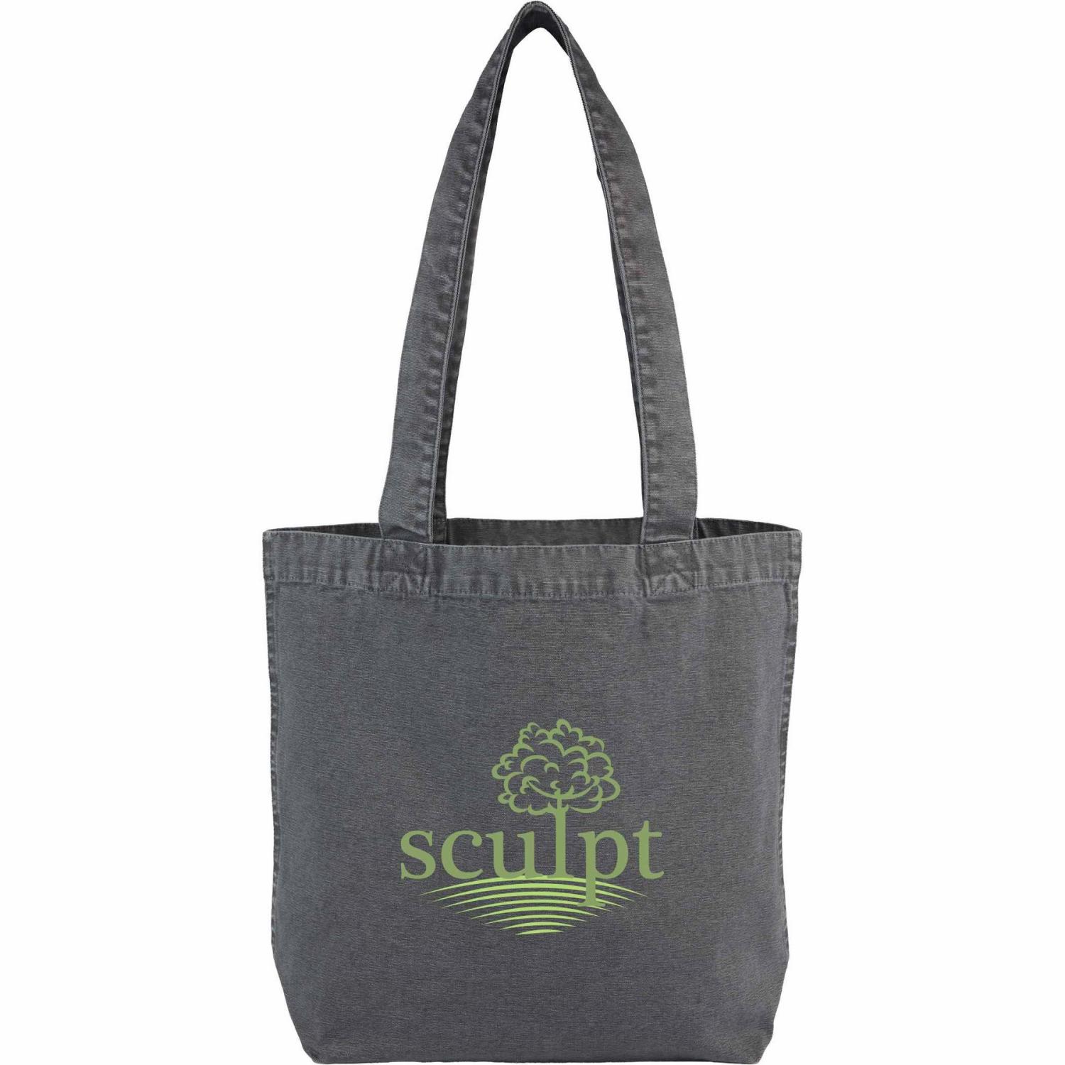 Recycled Washed 10oz Cotton Tote - 2