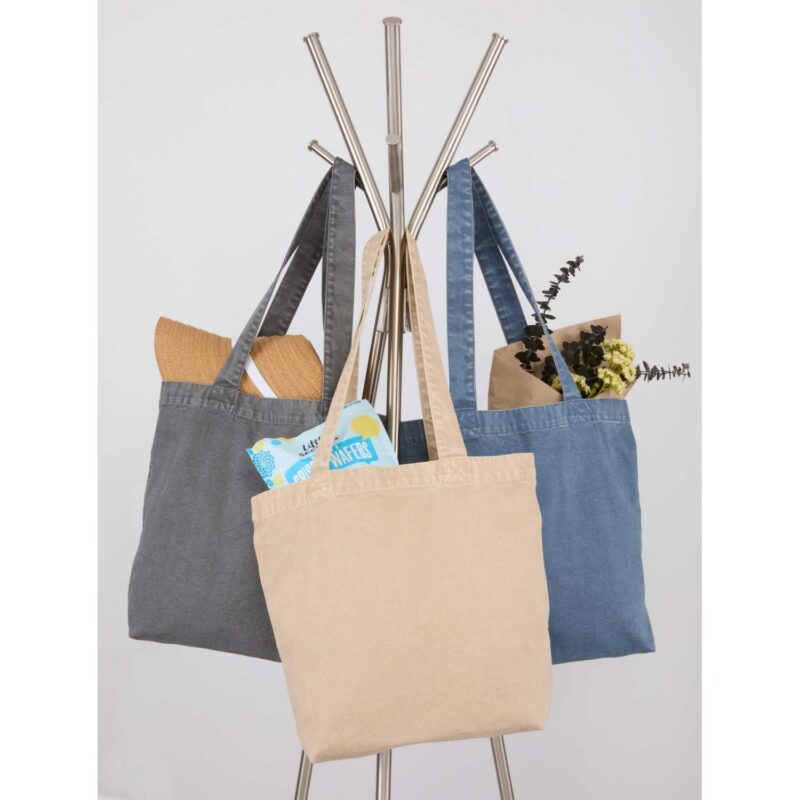 Recycled Washed 10oz Cotton Tote - 6