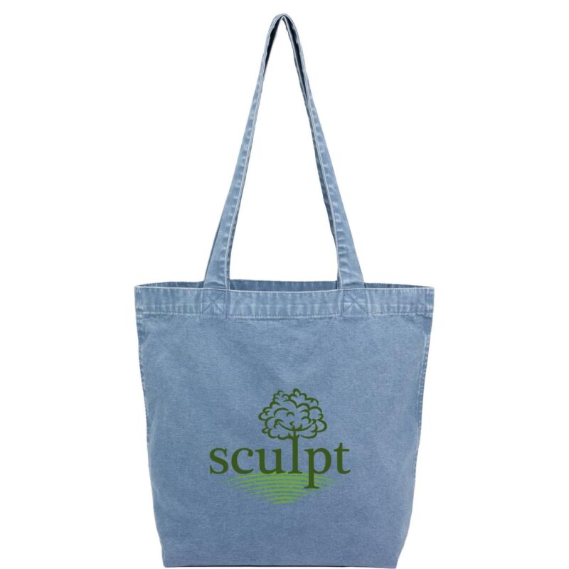 Recycled Washed 10oz Cotton Tote - 9
